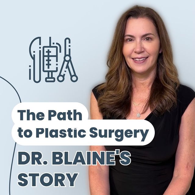 How did Dr. Blaine’s path as a plastic surgeon start? Watch the reel to find out! Do you have any other questions for Dr. Blaine? Leave them in the comments below!