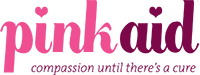 pinkaid compassion until there's a cure logo